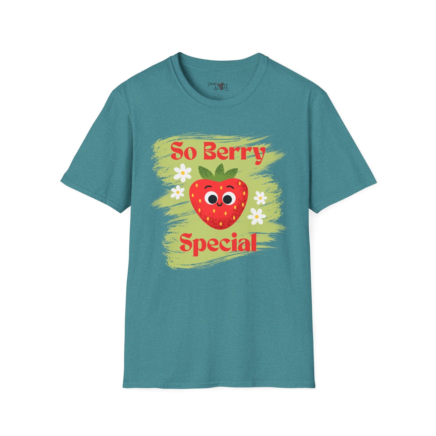 So Berry Special Unisex Softstyle T-Shirt | Cute Strawberry Graphic Pun Tee, Fun Gift for Friends, Summer Vibes, Birthday, Casual Wear