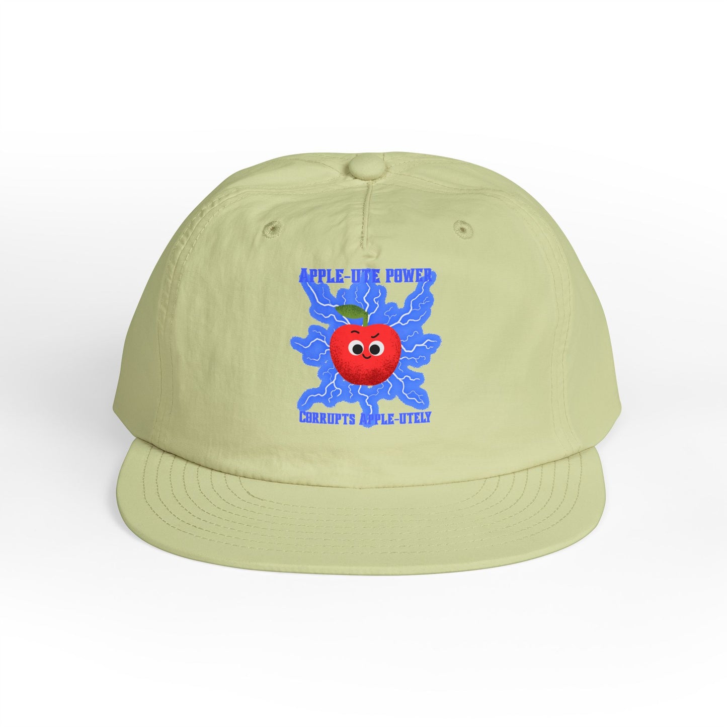 Fun Surf Cap with Playful Apple Design | Great for Summer, Beach Days, and Casual Outings | Perfect Gift Hat for All Ages, Kids, Beach Fashion