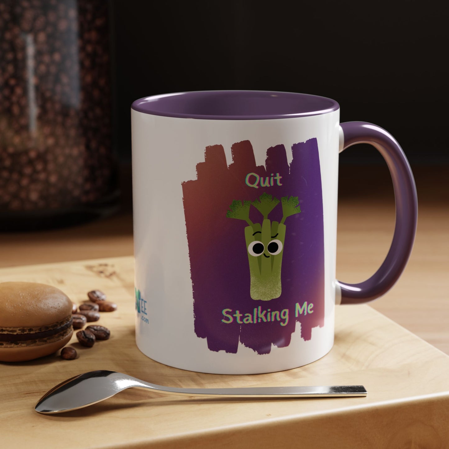 Quirky Accent Coffee Mug - Playful Gift for Friends, Fun Office Mug, Humor for Coffee Lovers, Unique Kitchen Decor, Great for Birthdays