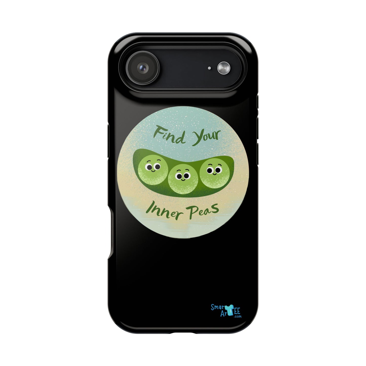 Find Your Inner Peas Phone Case | Impact-Resistant, Cute Phone Cover for Veggie Lovers, Gift for Friends, Fun Phone Accessories