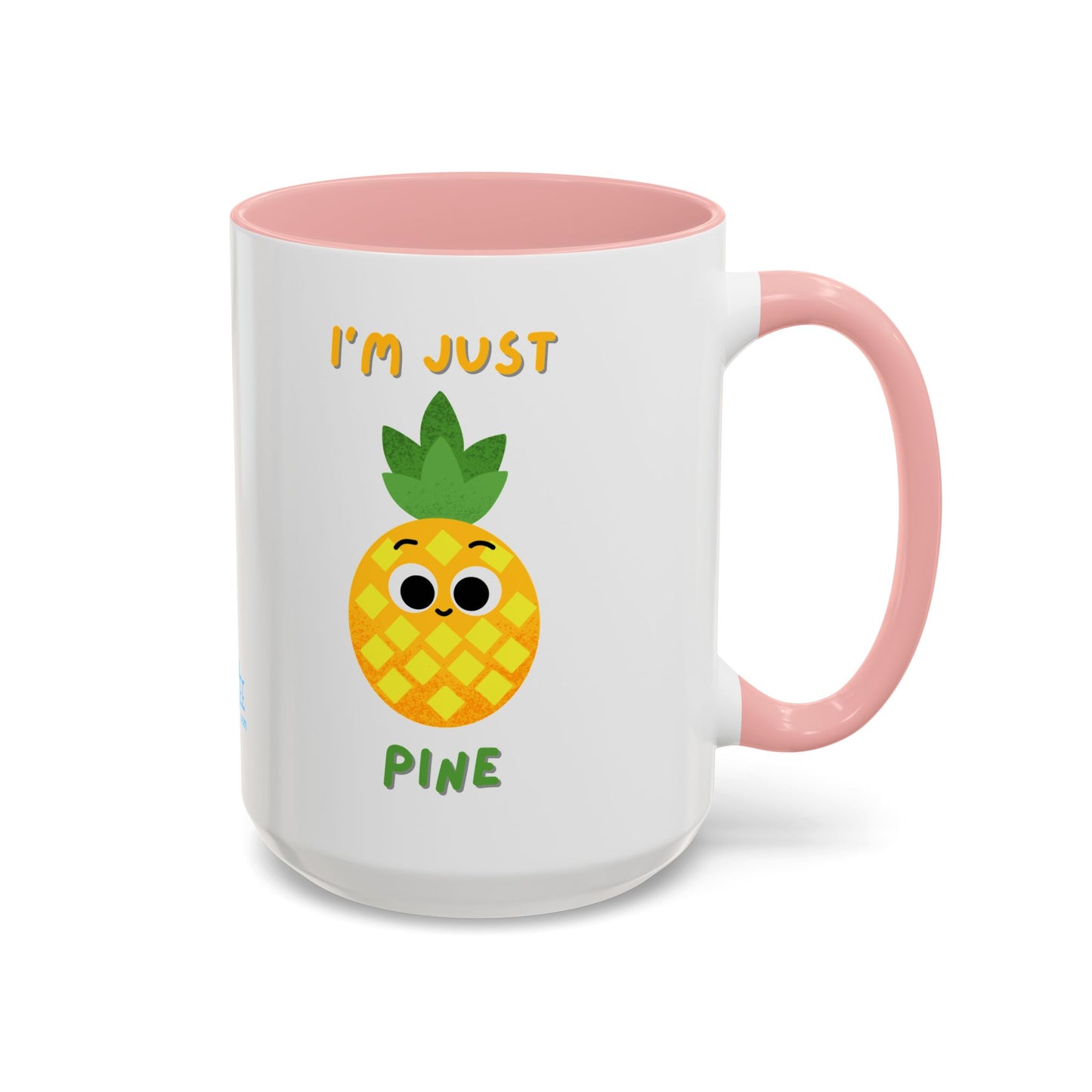 Cute Pineapple Accent Coffee Mug for Tropical Vibes, Gift for Fruit Lovers, Funny Mug, Kitchen Decor, Summer Beverage