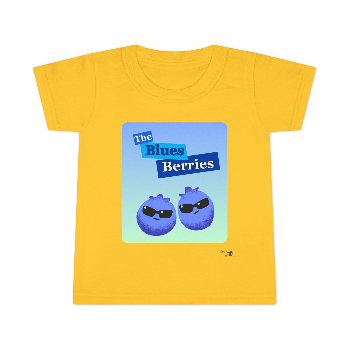 Cool Blues Berries Toddler Shirt, Funky Kids Tee, Cute Graphic Shirt, Fun Birthday Gift, Summer Outfit for Kids