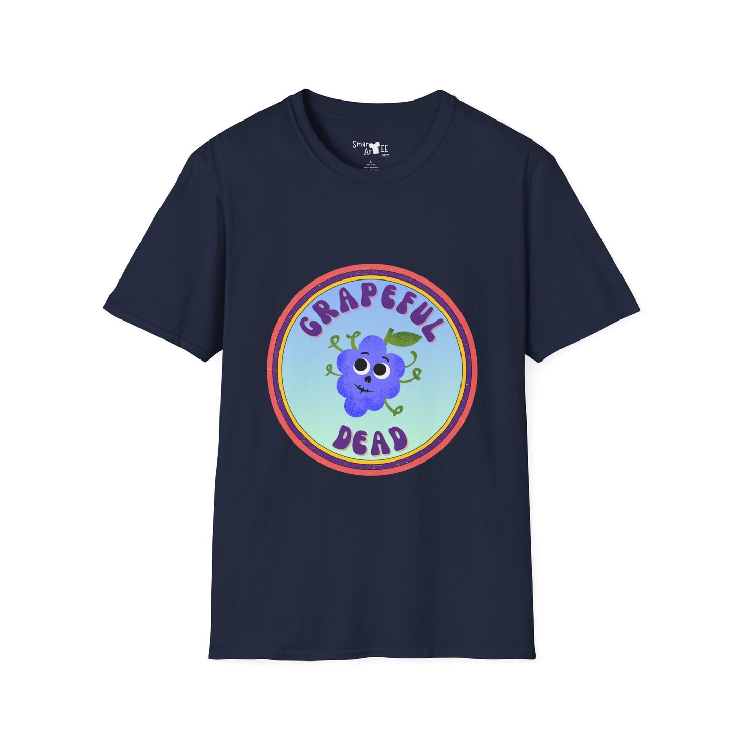 Grapeful Dead Unisex T-Shirt | Vintage Music Tee, Festival Wear, Gift for Music Lovers, Casual Style, Retro Graphic Shirt