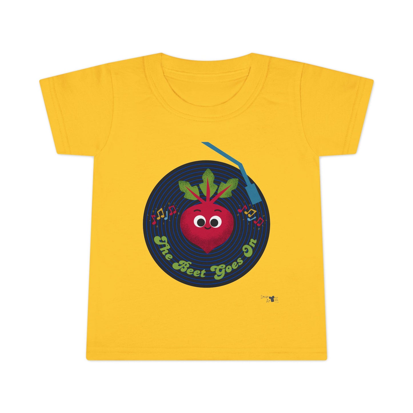 Toddler Shirt with 'The Beet Goes On' Design, Kids Tee, Funny Toddler Gift, Cute Vegetable Shirt, Veggie Lover Apparel