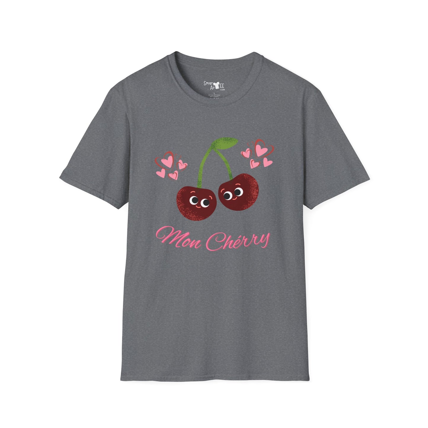 Cute Cherry Graphic Pun Tee, Chill Casual Shirt, Gift for Friends, Summer Vibe Top, Stylish Everyday T-Shirt, Adorable Fun Wear