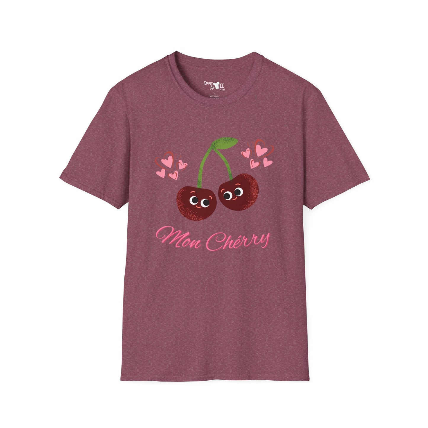 Cute Cherry Graphic Pun Tee, Chill Casual Shirt, Gift for Friends, Summer Vibe Top, Stylish Everyday T-Shirt, Adorable Fun Wear