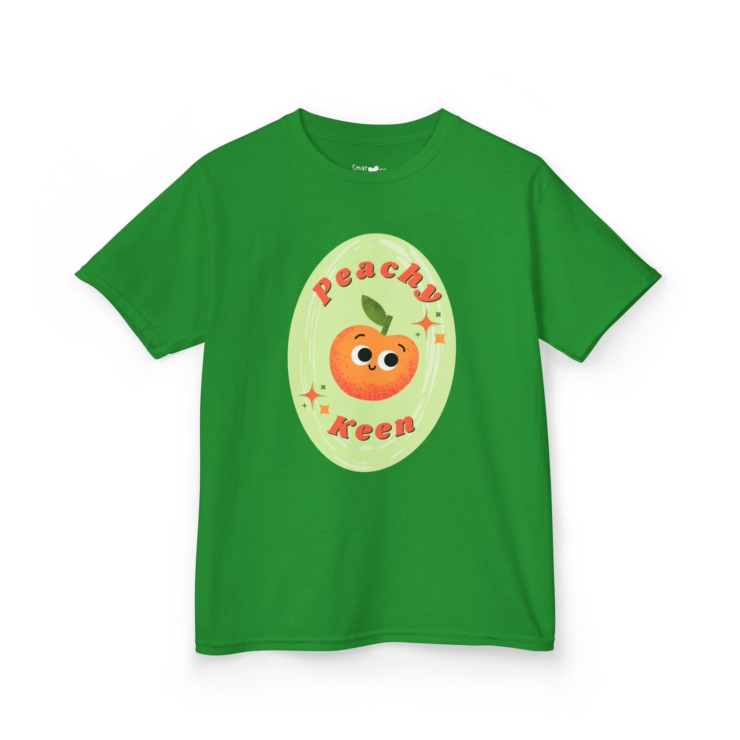 Peachy Keen Kids Tee - Fun Cotton Shirt for Kids, Playful Summer Shirt, Cute Gift for Birthdays, Seasonal Celebrations, Kids Fashion