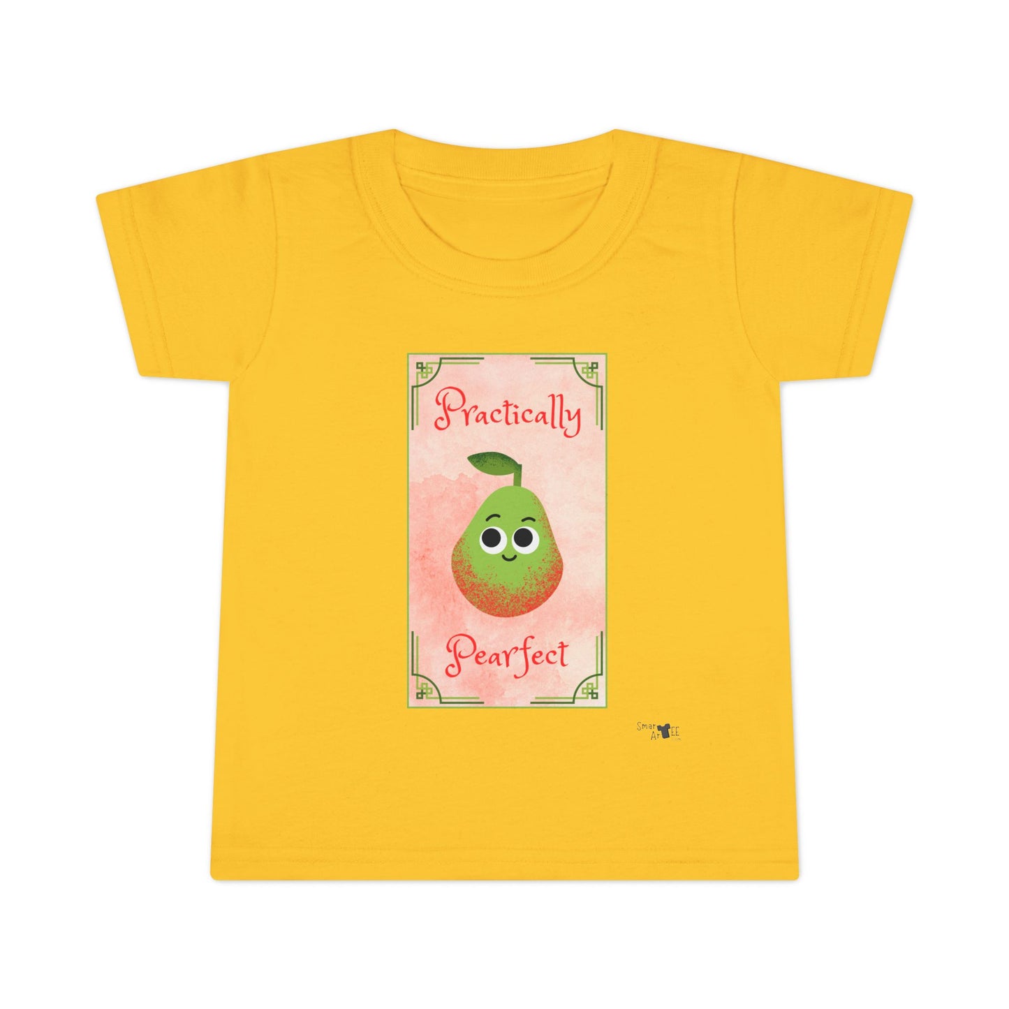 Practically Pearfect Toddler Shirt | Cute Baby Tee, Kids Gift, Playdate Essential, Toddler Clothing