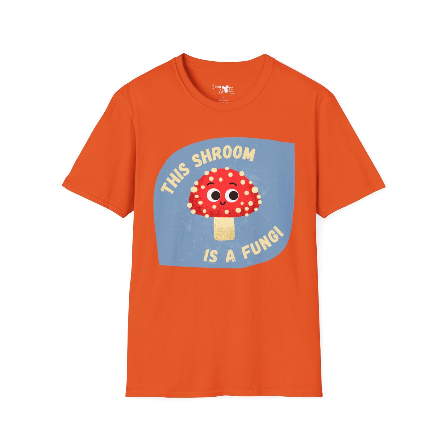 Playful Mushroom T-Shirt, Funny Tee for Nature Lovers, Unisex Graphic Shirt, Cute Gift for Friends, Casual Wear, Eco-Friendly Apparel