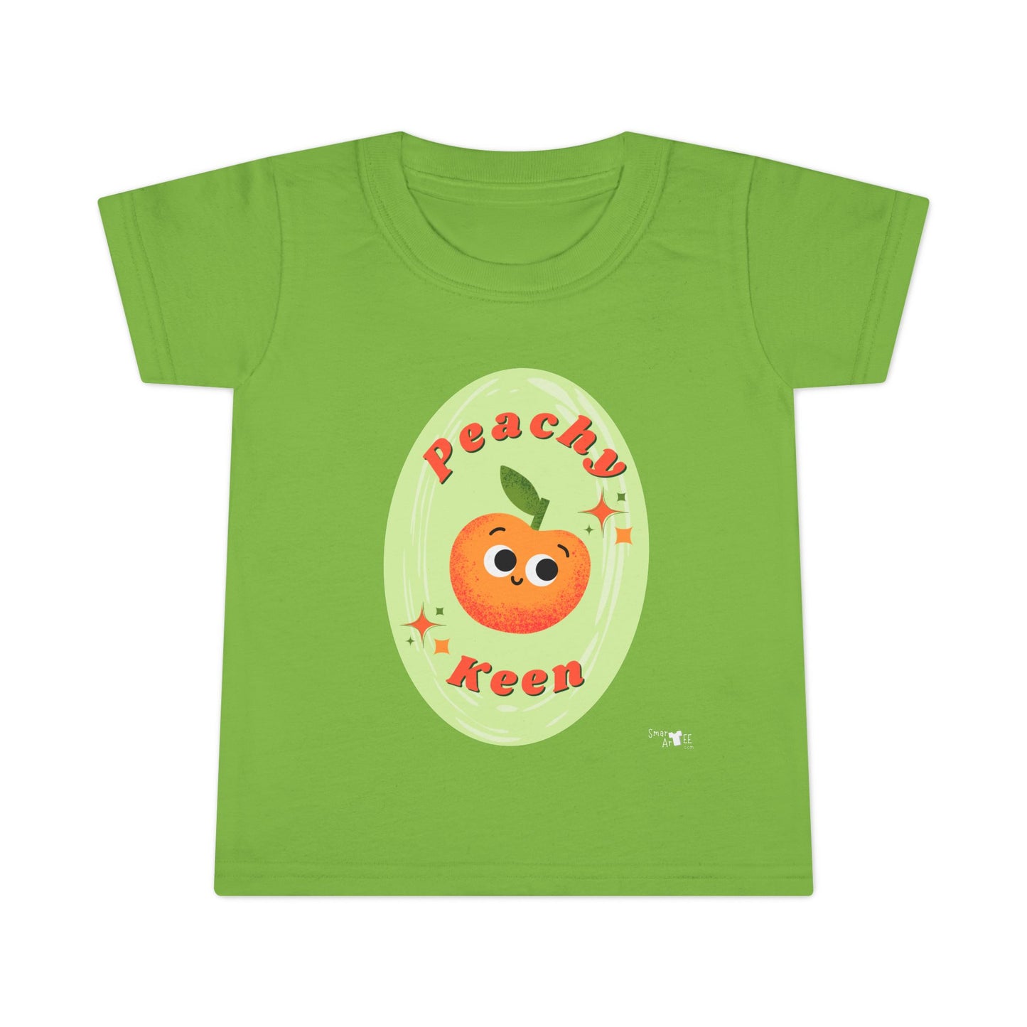Peachy Keen Toddler peaShirt, Cute Kid's Tee, Fun Summer Outfit, Birthday Gift, Playdate Apparel