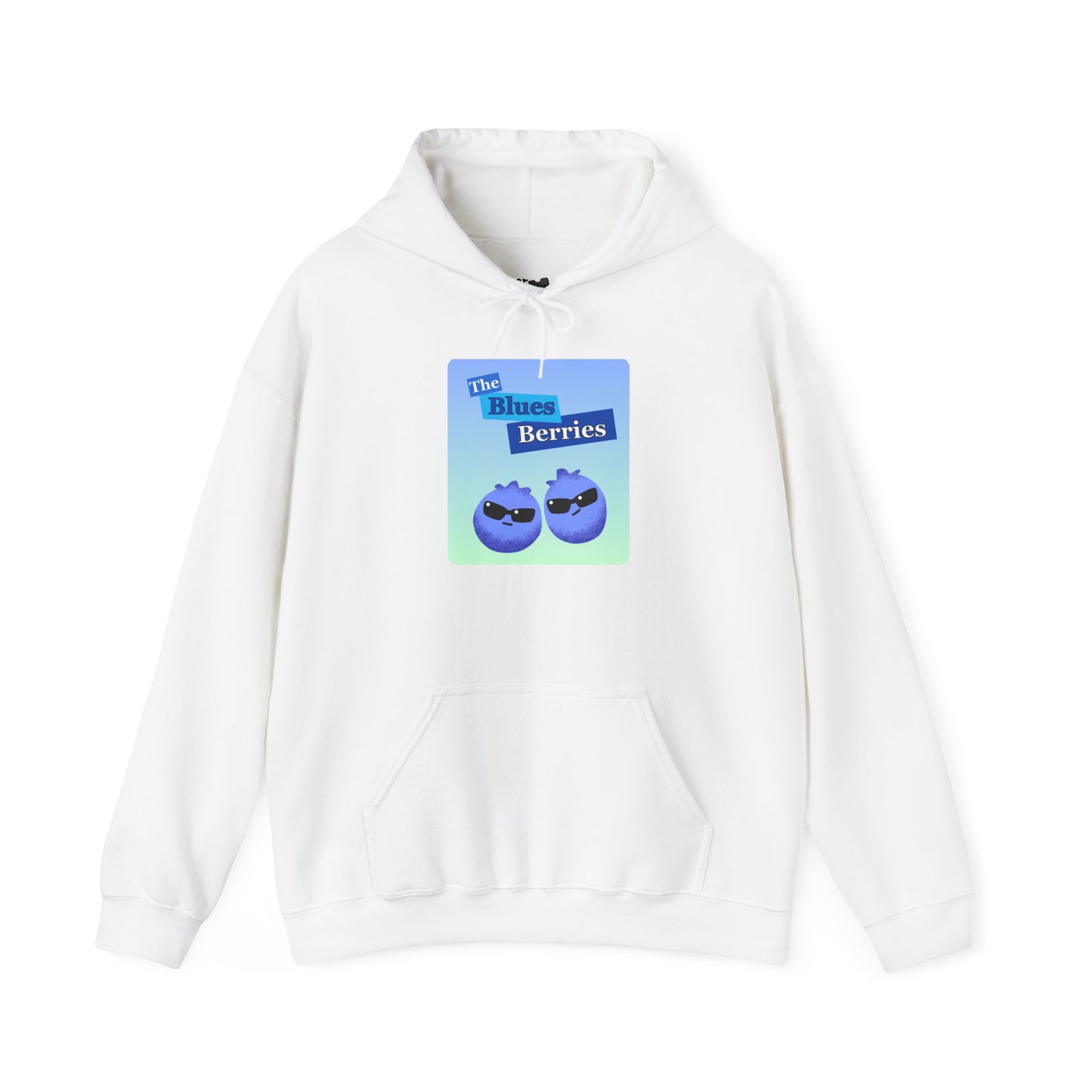 Blues Brothers Pun Hoodie - Cozy Unisex Pullover, Gift for Fruit Lovers, Casual Wear, Spring Fashion, Foodie Apparel