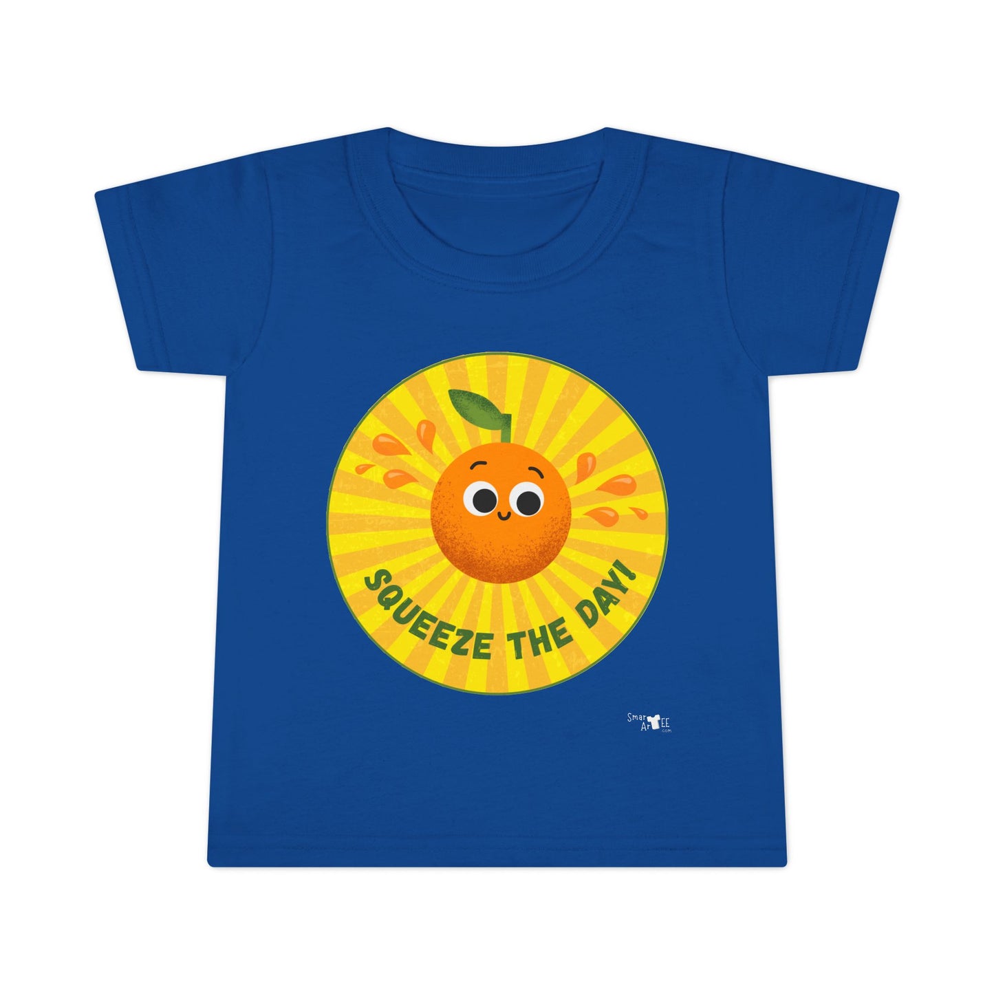 Cute Toddler Shirt - 'Squeeze the Day!' Funny Tee for Kids, Gift for Birthdays, Summer Vibes, Playful Wear, Toddler Apparel
