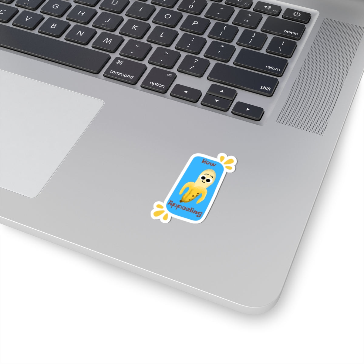 Cute Banana Stickers, How Appeeling Decals, Fun Laptop Stickers, Cute Gifts for Friends, Whimsical Art for Hydroflasks, Playful Wall Decor