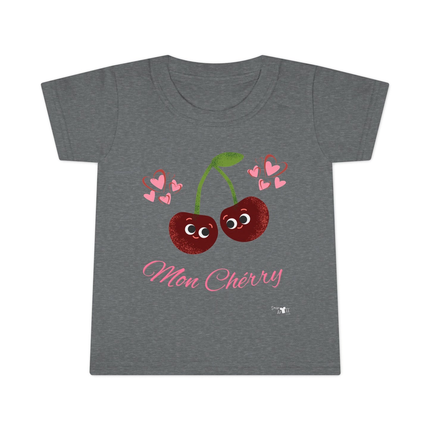 Cute Cherry Toddler Shirt, Adorable Kids Apparel, Summer Outfit, Birthday Gift, Playtime Essential, Sweetheart Design