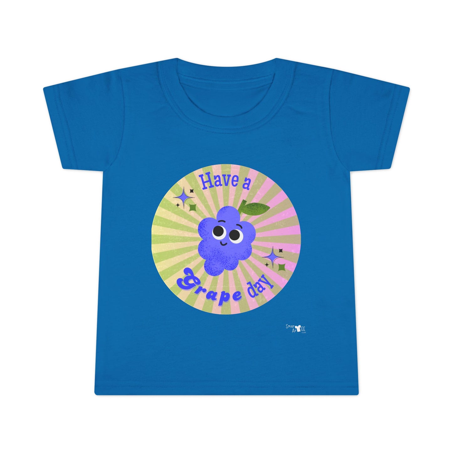 Toddler Shirt - 'Have a Grape Day!' Cute Fruit Design, Kids Birthday Gift, Summer Outfit, Toddler Apparel, Playdate Shirt
