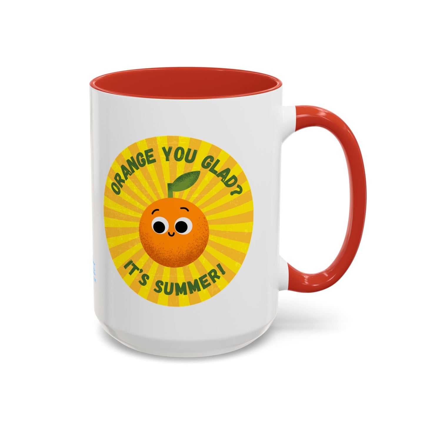 Sunny Citrus Coffee Mug - Perfect for Summer! | Fun Gift for Coffee Lovers, Kitchen Decor, Orange Enthusiasts