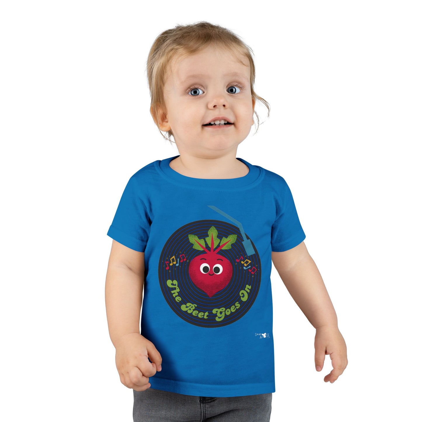 Toddler Shirt with 'The Beet Goes On' Design, Kids Tee, Funny Toddler Gift, Cute Vegetable Shirt, Veggie Lover Apparel