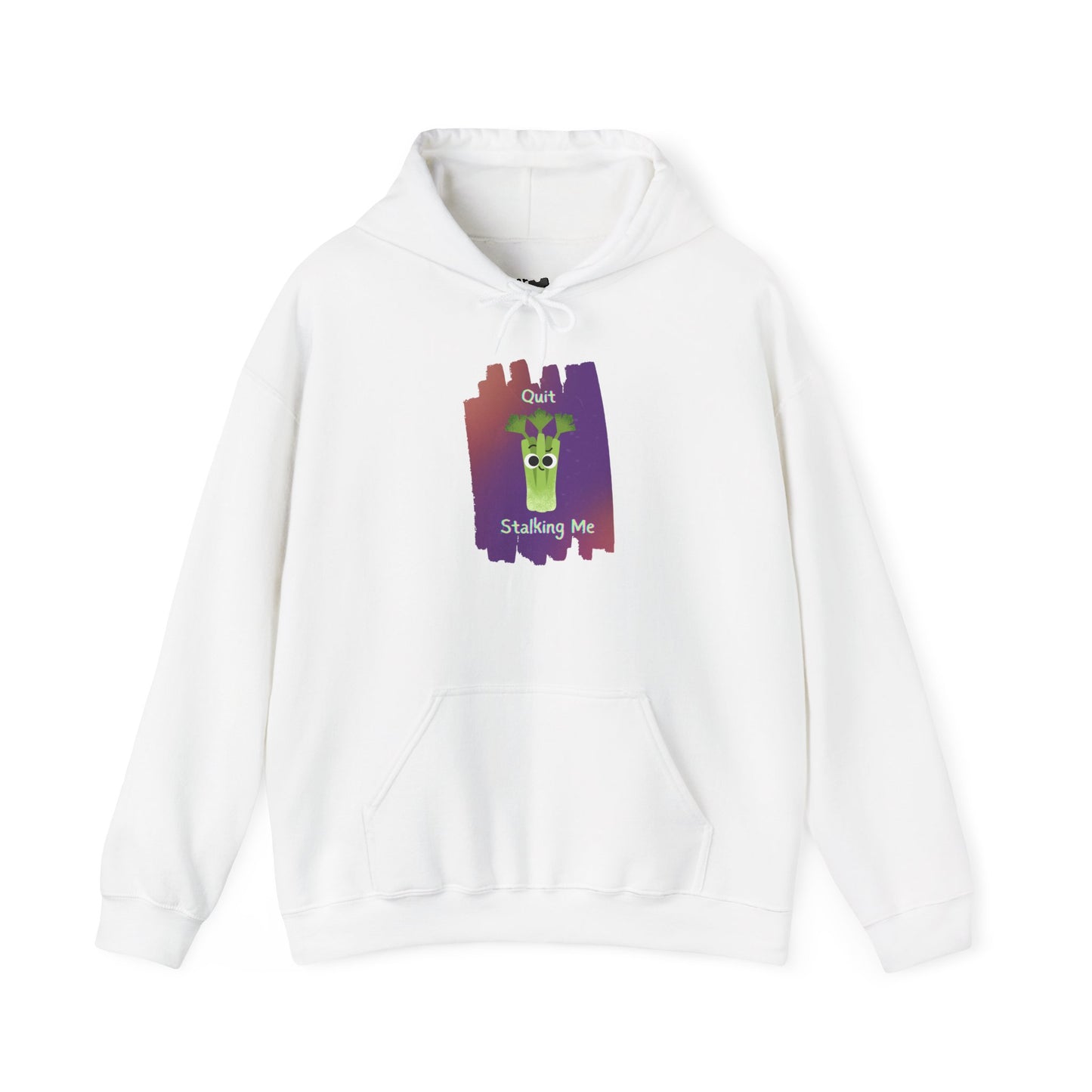 Funny Graphic Hoodie - 'Quit Stalking Me' Unisex Pullover, Cozy Gift for Friends, Unique Humor Apparel, Casual Wear