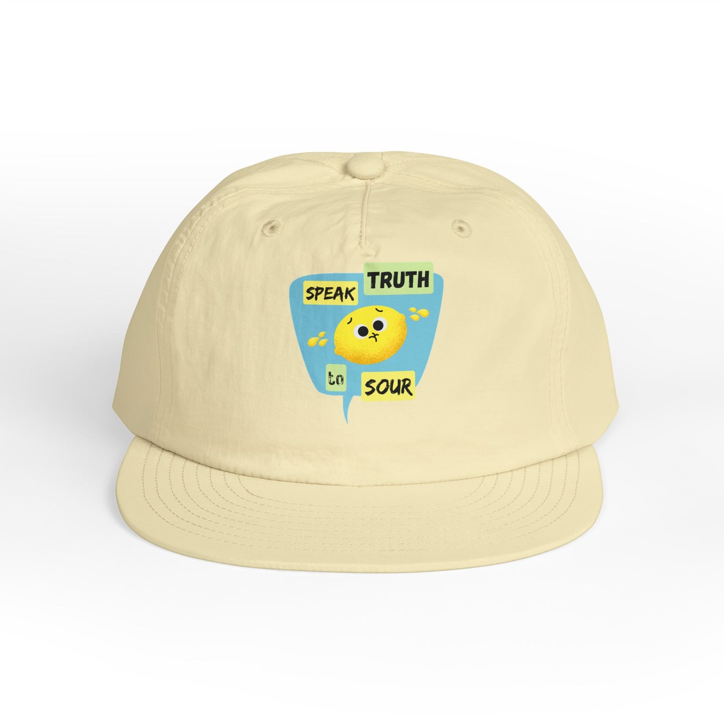 Sour Truth Surf Cap - Summer Vibes, Beach Style, Unisex Headwear, Outdoor Adventure, Perfect Hat for Gifts