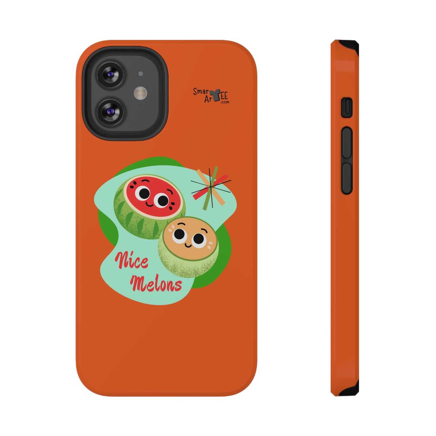 Cute Fruit Phone Case - Nice Melons Design, Impact-Resistant, Fun Gift for Kids, Phone Accessories for Celebrations, Fruit Lovers