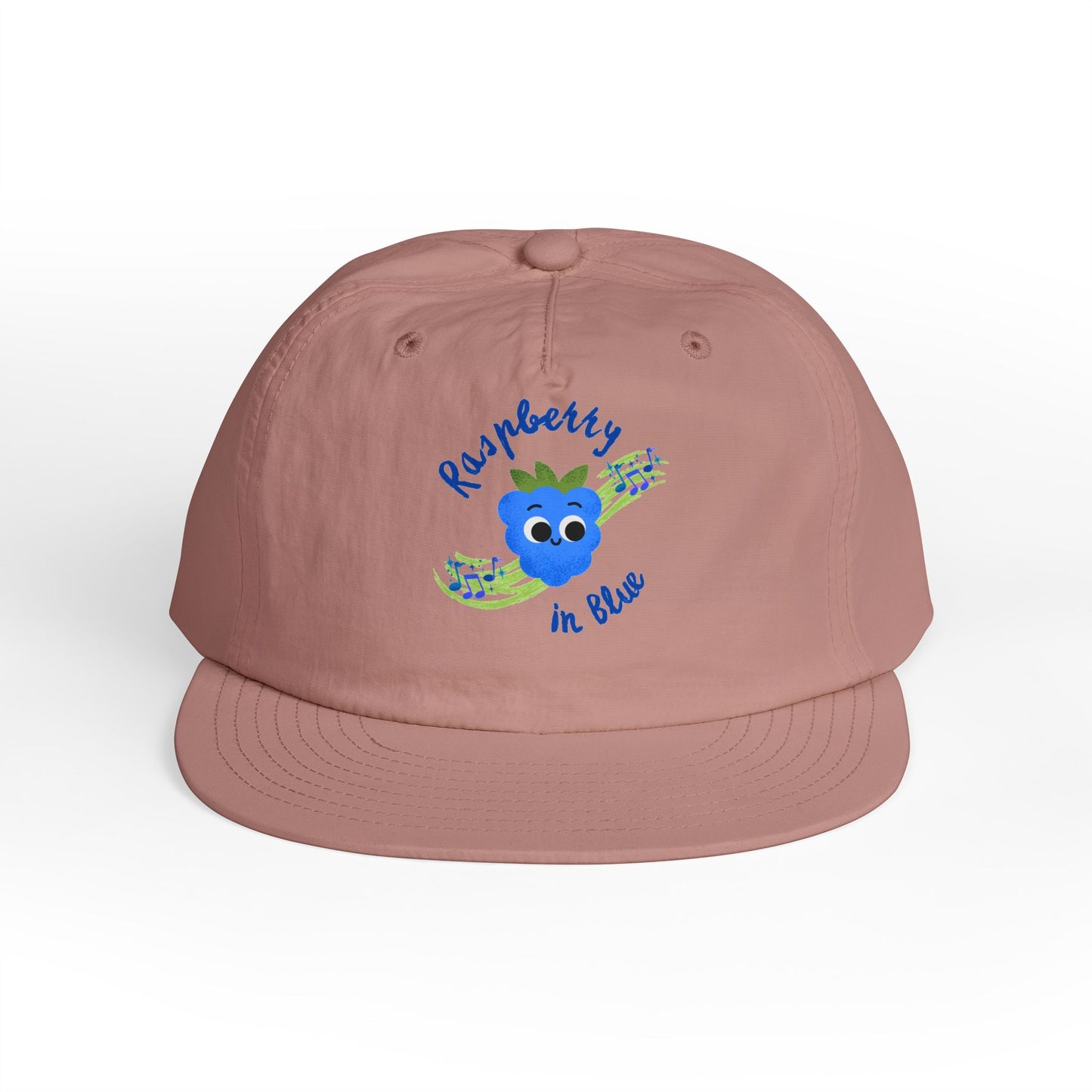 Rhapsody in Blue Pun Surf Cap | Fun Summer Hat, Youth Beachwear, Gift for All Ages, Outdoor Adventures, Vacation Accessory