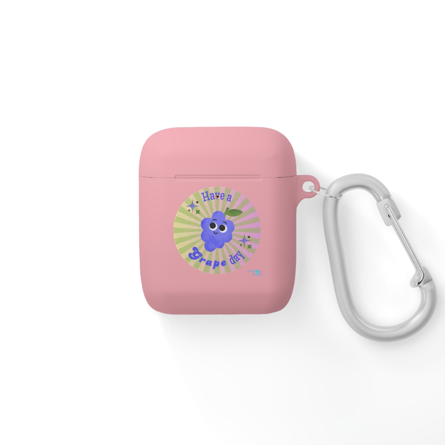 Cute Grape AirPods Case Cover, Fun Earbuds Protector, Gift for Music Lovers, Colorful Accessory, Great Gift Idea