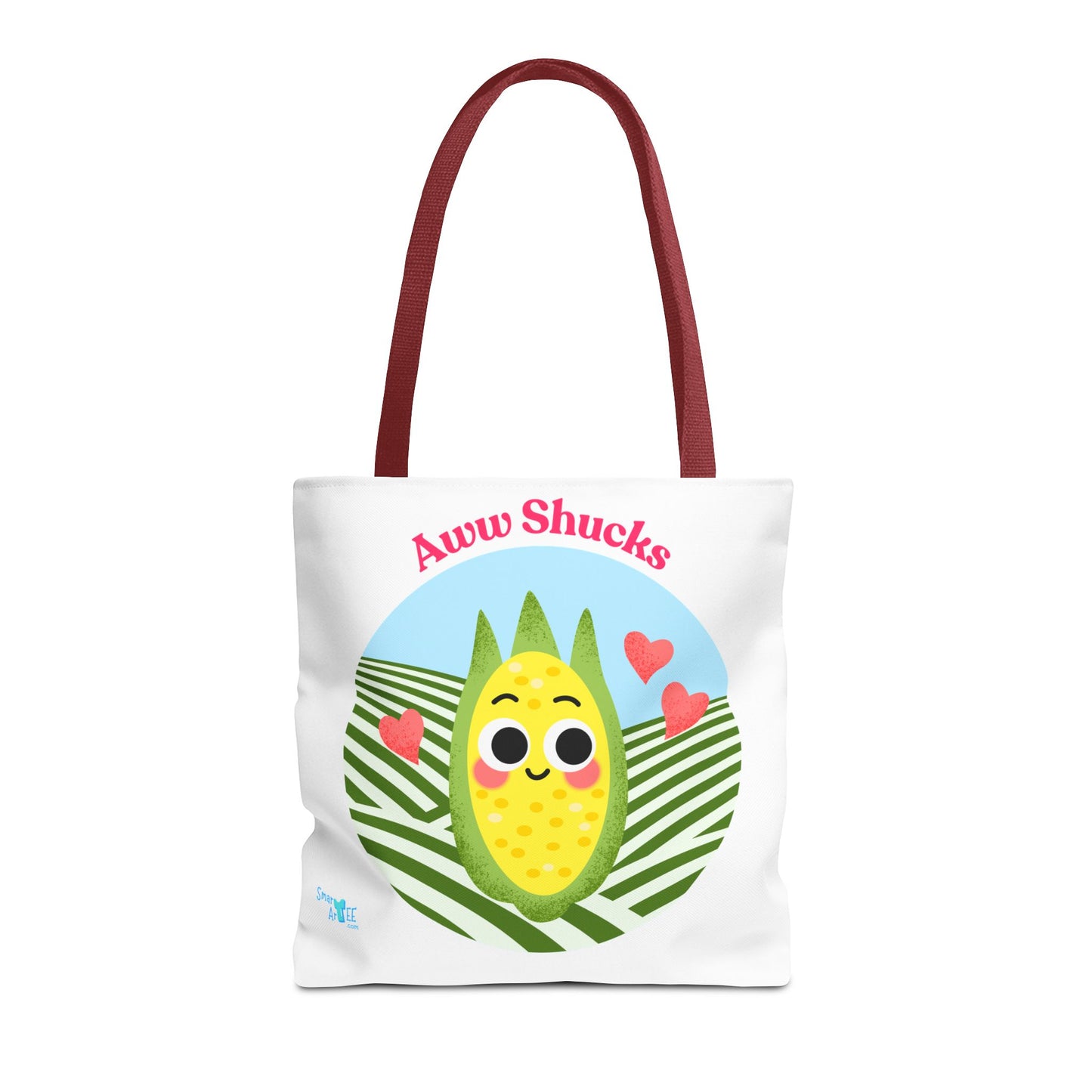 Cute Corn Tote Bag, Funny Grocery Tote, Gift for Veggie Lovers, Funny Farmhouse Decor, Unique Eco-Friendly Bag