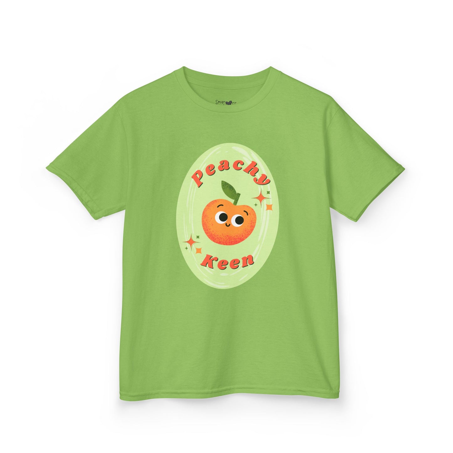 Peachy Keen Kids Tee - Fun Cotton Shirt for Kids, Playful Summer Shirt, Cute Gift for Birthdays, Seasonal Celebrations, Kids Fashion