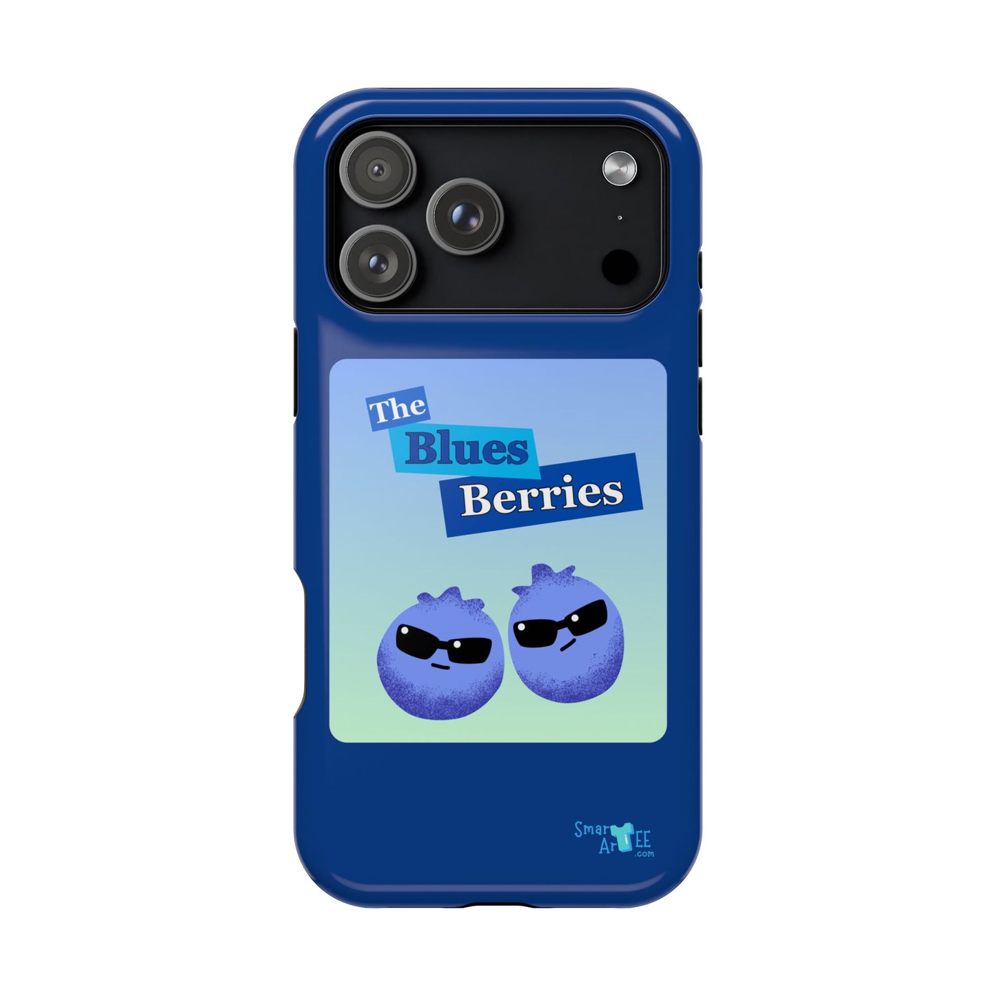 Cool Blue Brothers Pun Phone Case, Cute Impact-Resistant Case for Teens, Unique Gift for Friends, Fun Accessories