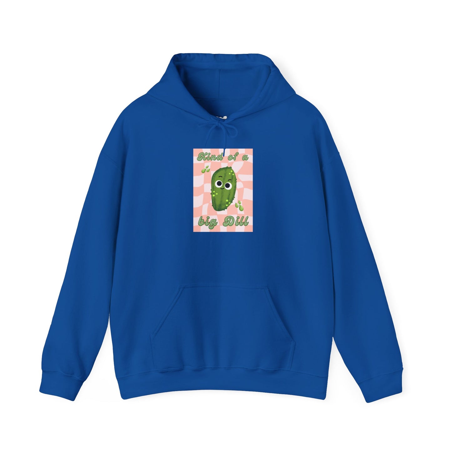 Quirky Dill Pickle Hoodie - Perfect for Chilling, Gifts for Foodies, Fun Casual Wear, Unique Gift for Veggie Lovers