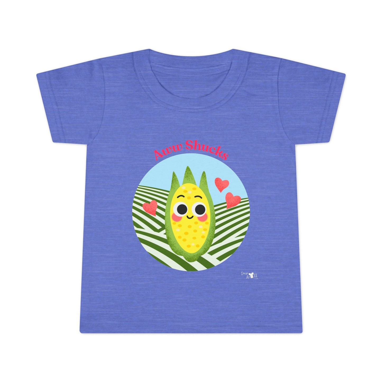 Cute Toddler Shirt with Happy Corn Design, Fun Children's Apparel, Gifts for Kids, Summer Vibes, Birthday Present, Playtime Wear