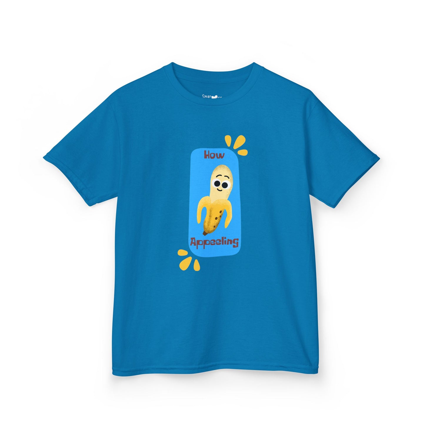 Kids Funny Graphic Tee with 'How Appeeling' Banana Pun Design | Playful Shirt for Children | Gift for Birthdays