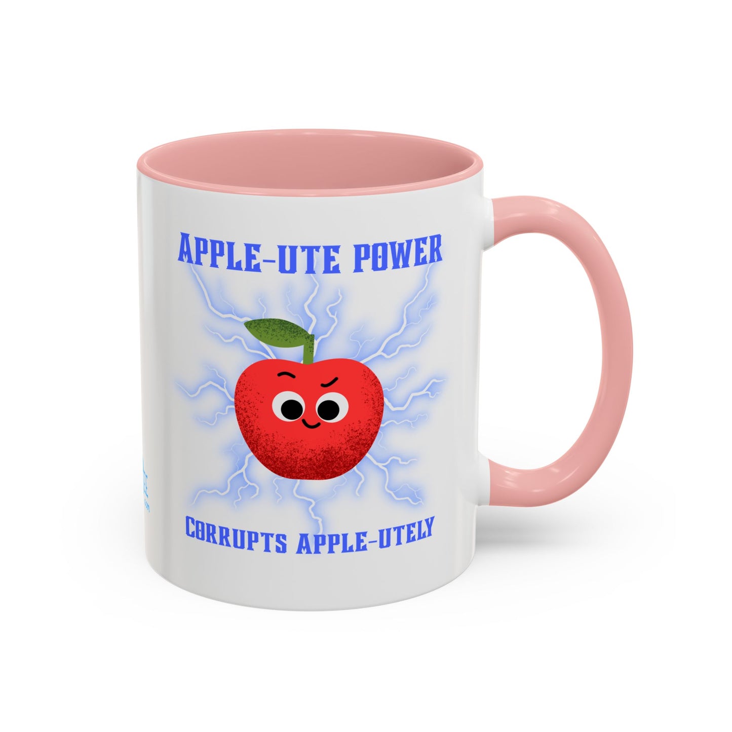 Whimsical Coffee Mug, Fun Apple-Themed Gift, Cute Kitchen Decor, Quirky Drinkware, Perfect for Teachers and Friends