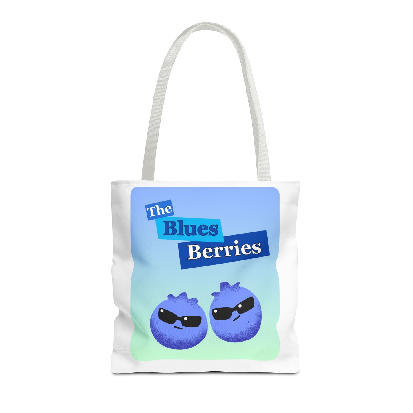 Sassy Blues Berries Tote Bag | Fun Berry Art, Grocery Shopping, Beach Day, Gift for Berry Lovers, Eco-Friendly Bag
