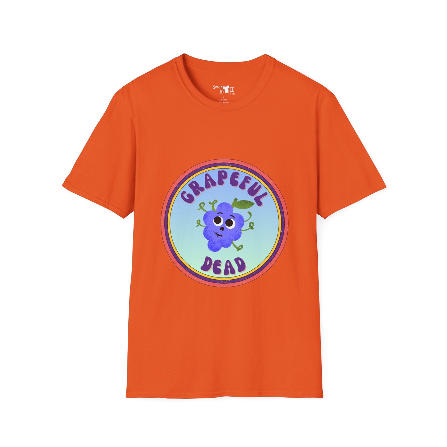 Grapeful Dead Unisex T-Shirt | Vintage Music Tee, Festival Wear, Gift for Music Lovers, Casual Style, Retro Graphic Shirt