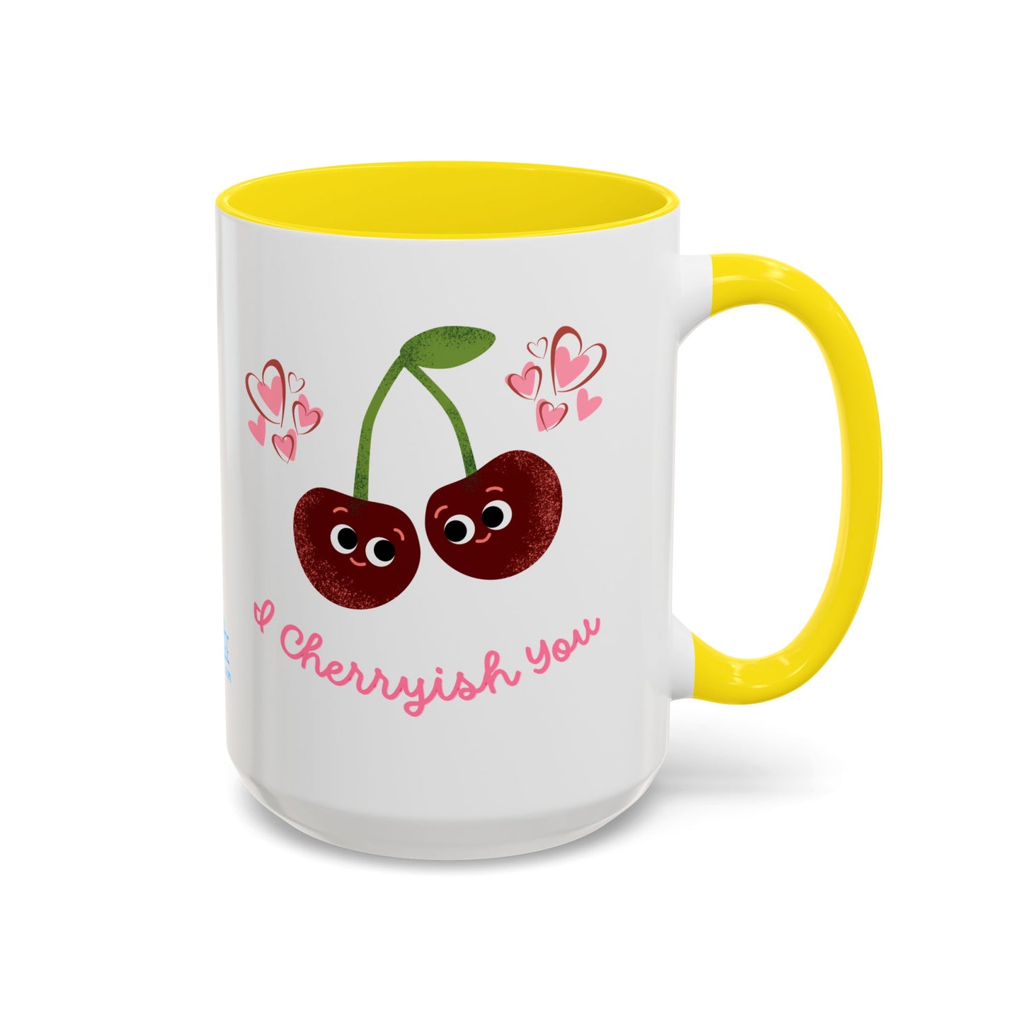 Cute Cherryish Coffee Mug, Cherry Mug, Love Mug, Valentine's Day Gift, Friendship Gift, Cute Coffee Lover's Gift