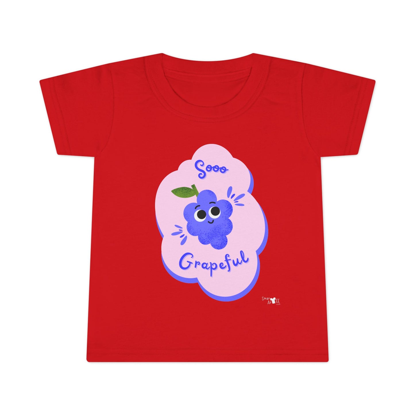 Cute Toddler Shirt - Sooo Grapeful Design for Kids, Funny Gift for Toddlers, Cute Apparel for Babies, Birthday Gift