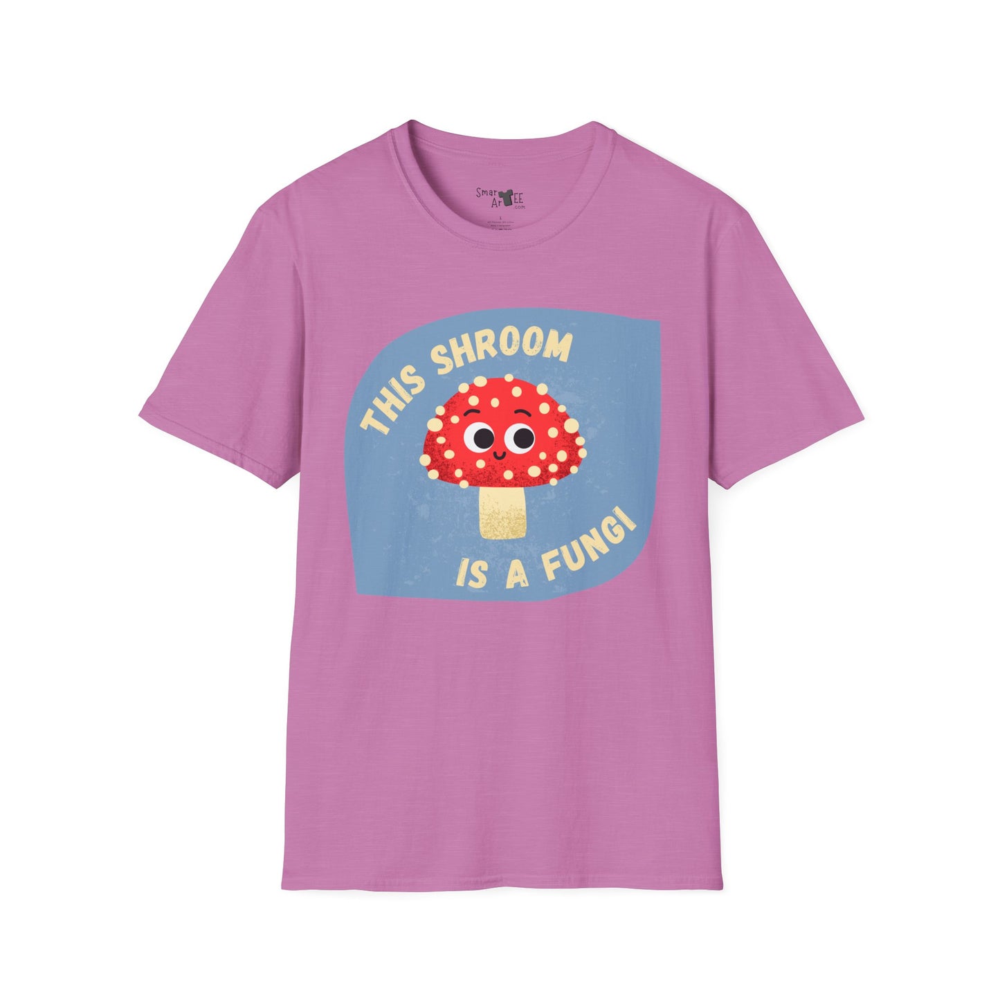 Playful Mushroom T-Shirt, Funny Tee for Nature Lovers, Unisex Graphic Shirt, Cute Gift for Friends, Casual Wear, Eco-Friendly Apparel
