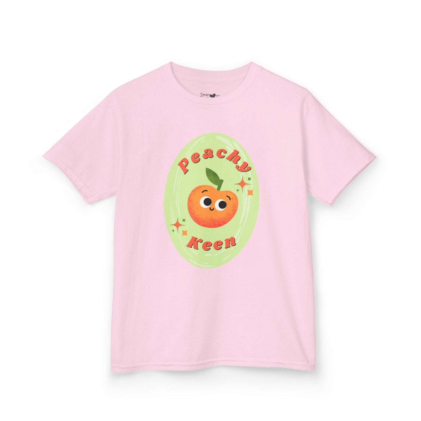 Peachy Keen Kids Tee - Fun Cotton Shirt for Kids, Playful Summer Shirt, Cute Gift for Birthdays, Seasonal Celebrations, Kids Fashion