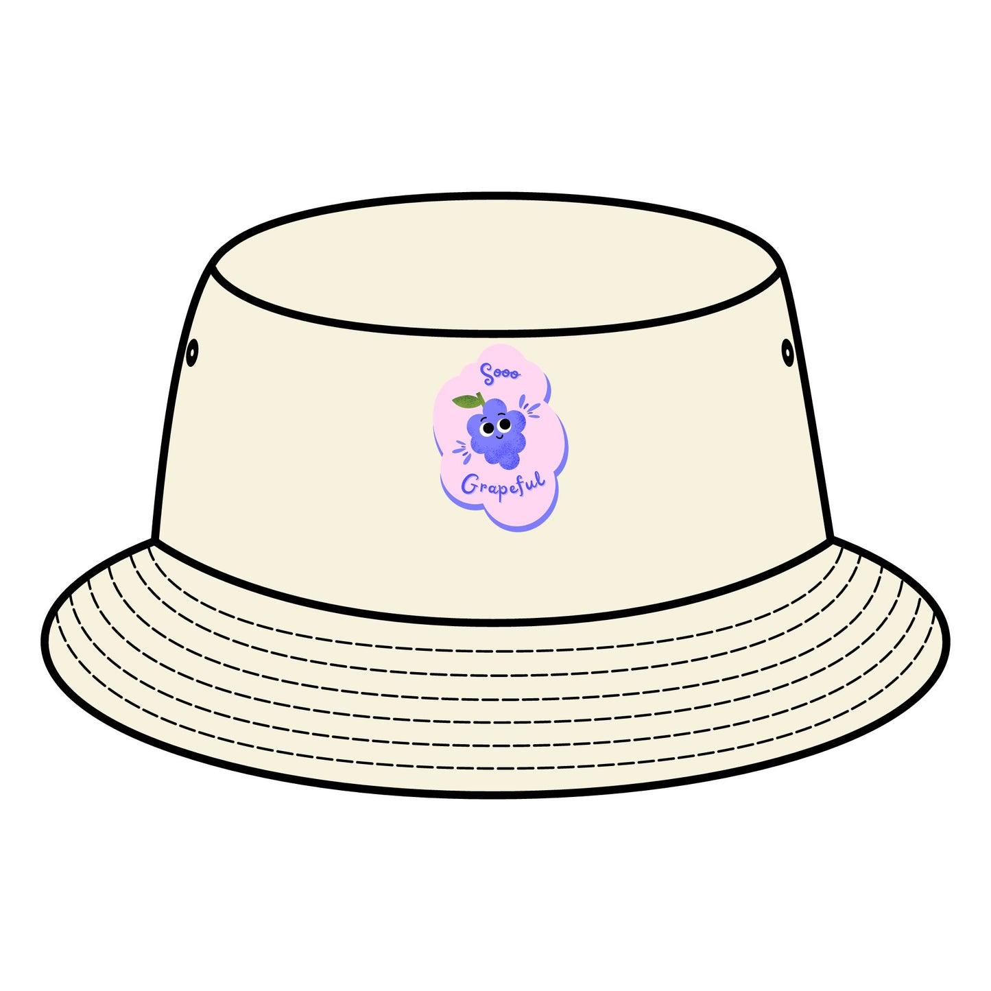 Grateful Bucket Hat, Stylish Sun Hats, Outdoor Accessory, Perfect Gift, Summer Essentials, Bohemian Fashion, Unisex Hat