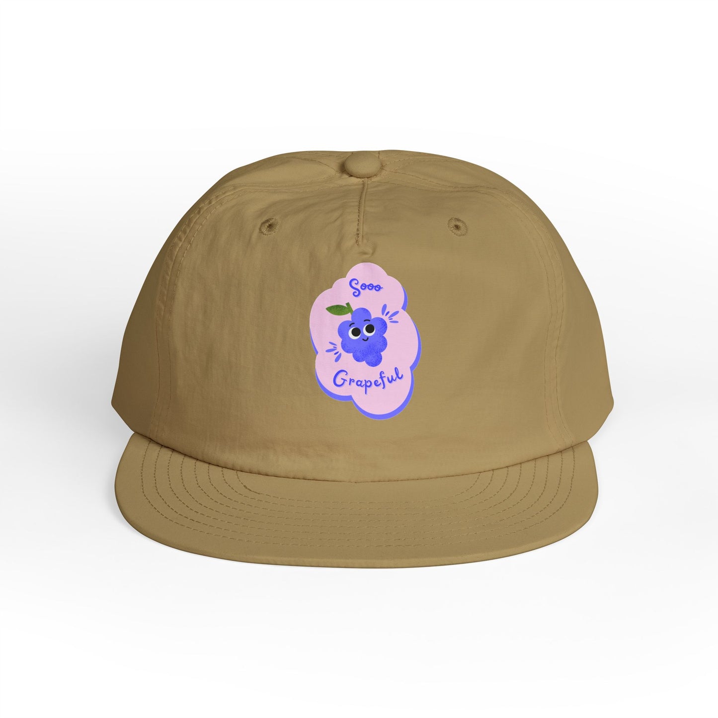 Grateful Vibes Surf Cap | Casual Sun Hat, Beachwear Accessory, Summertime Fashion, Gift for Surfers, Outdoor Adventures