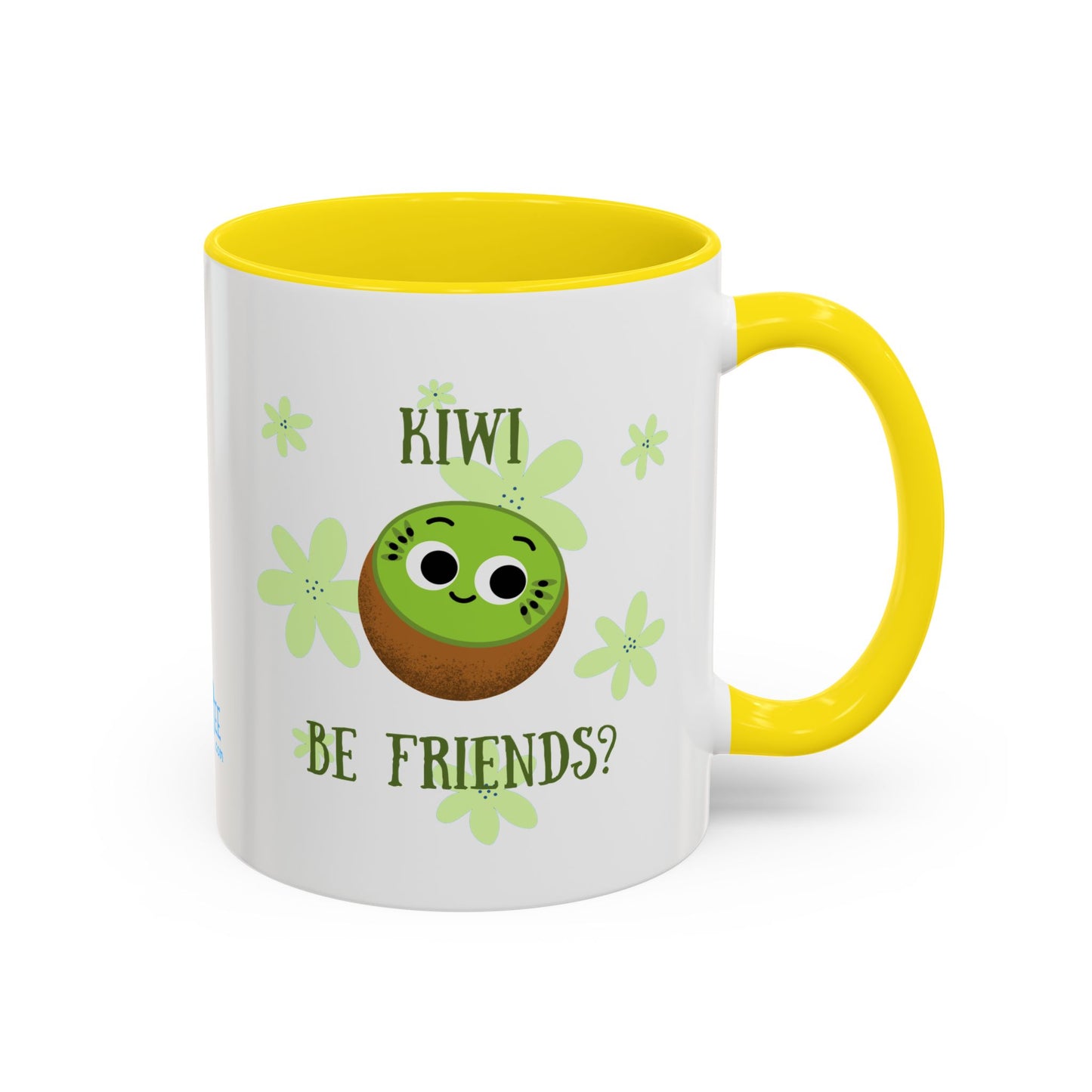 Cute Kiwi Coffee Mug - Perfect Gift for Friends, Fun Kitchen Decor, Fruit Lover's Mug, Unique Birthday Gift, Whimsical Drinkware