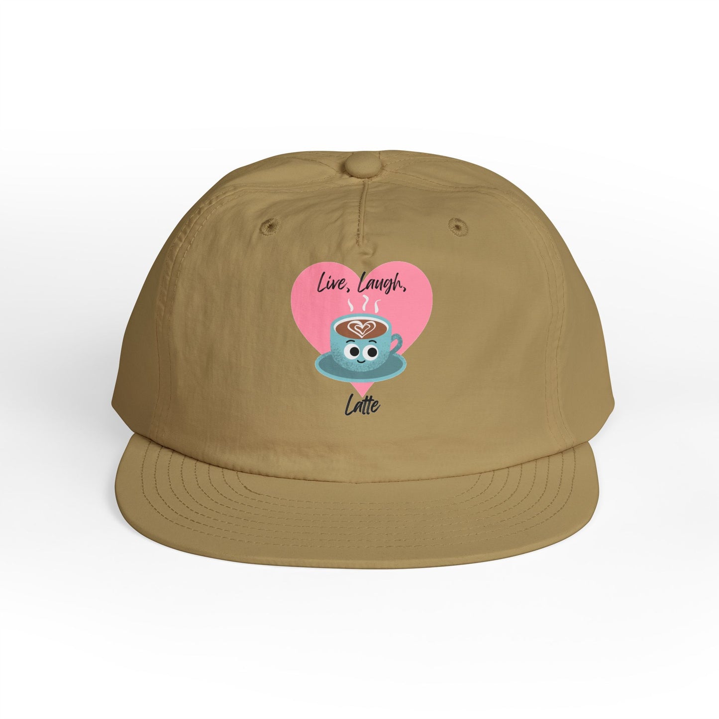 Playful Surf Cap - Live Laugh Love, Summer Vibes, Casual Weekend Accessory, Fun Beach Hat, Gift for Surf Lovers