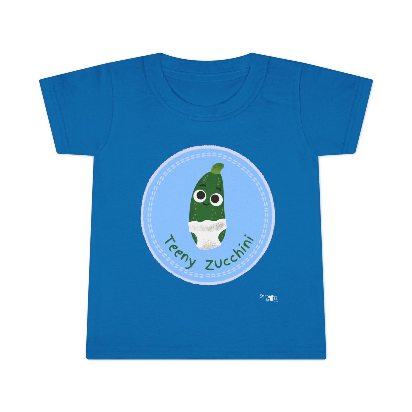 Cute Toddler Zucchini Shirt, Funny Kids Tee, Teeny Zucchini Design, Gift for Toddlers, Playful Children's Apparel