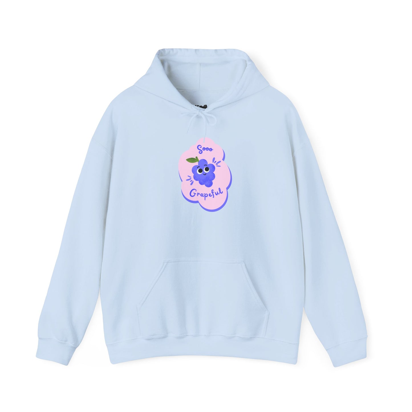 Charming Grape Hoodie, Cozy Unisex Pullover, Graphic Hoodie for Spring, Perfect Gift for Garden Lovers, Trendy Casual Wear