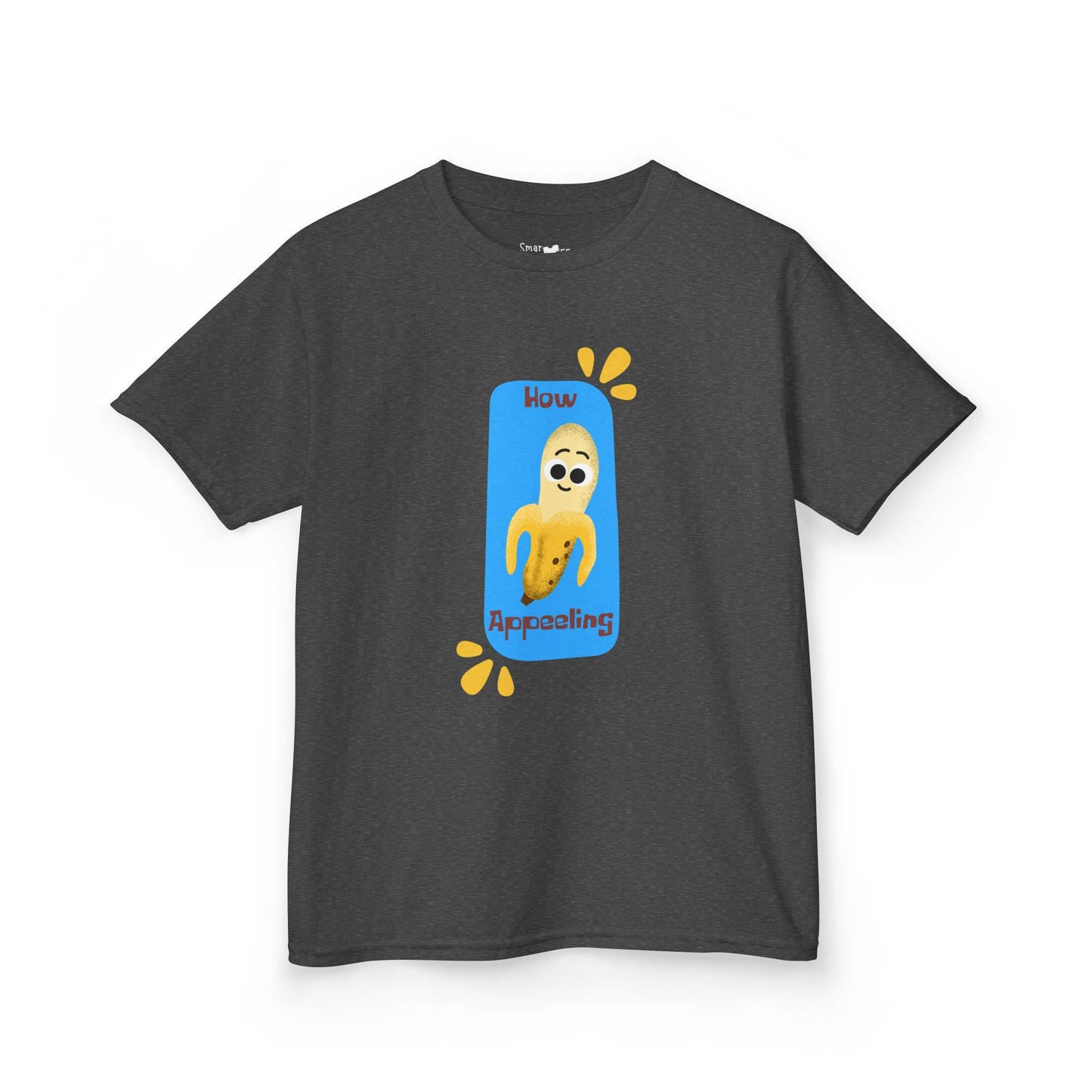 Kids Funny Graphic Tee with 'How Appeeling' Banana Pun Design | Playful Shirt for Children | Gift for Birthdays