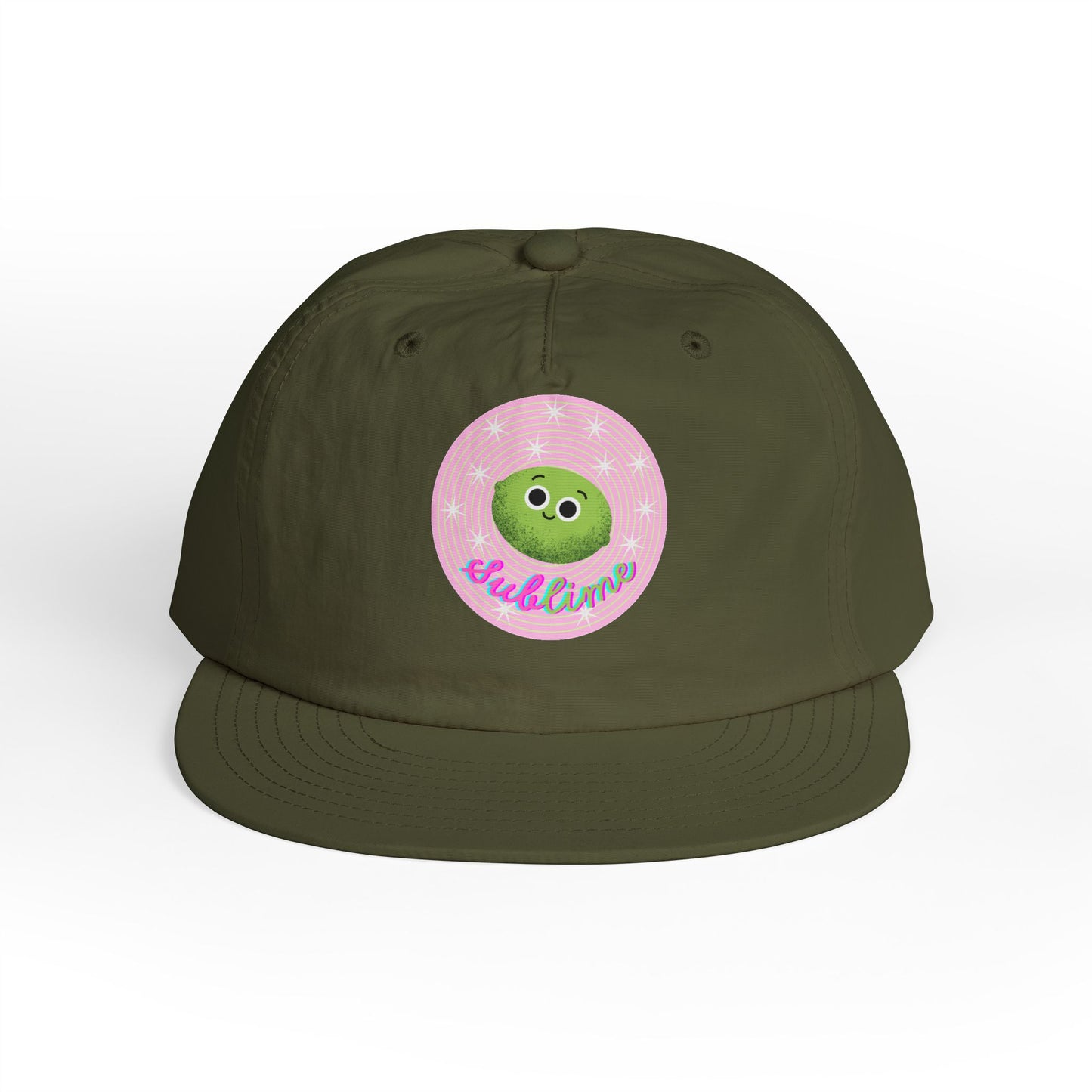 Cute Sublime Surf Cap for Beach Lovers, Vacation Hat, Summer Accessory, Gift for Surfers, Trendy Beachwear
