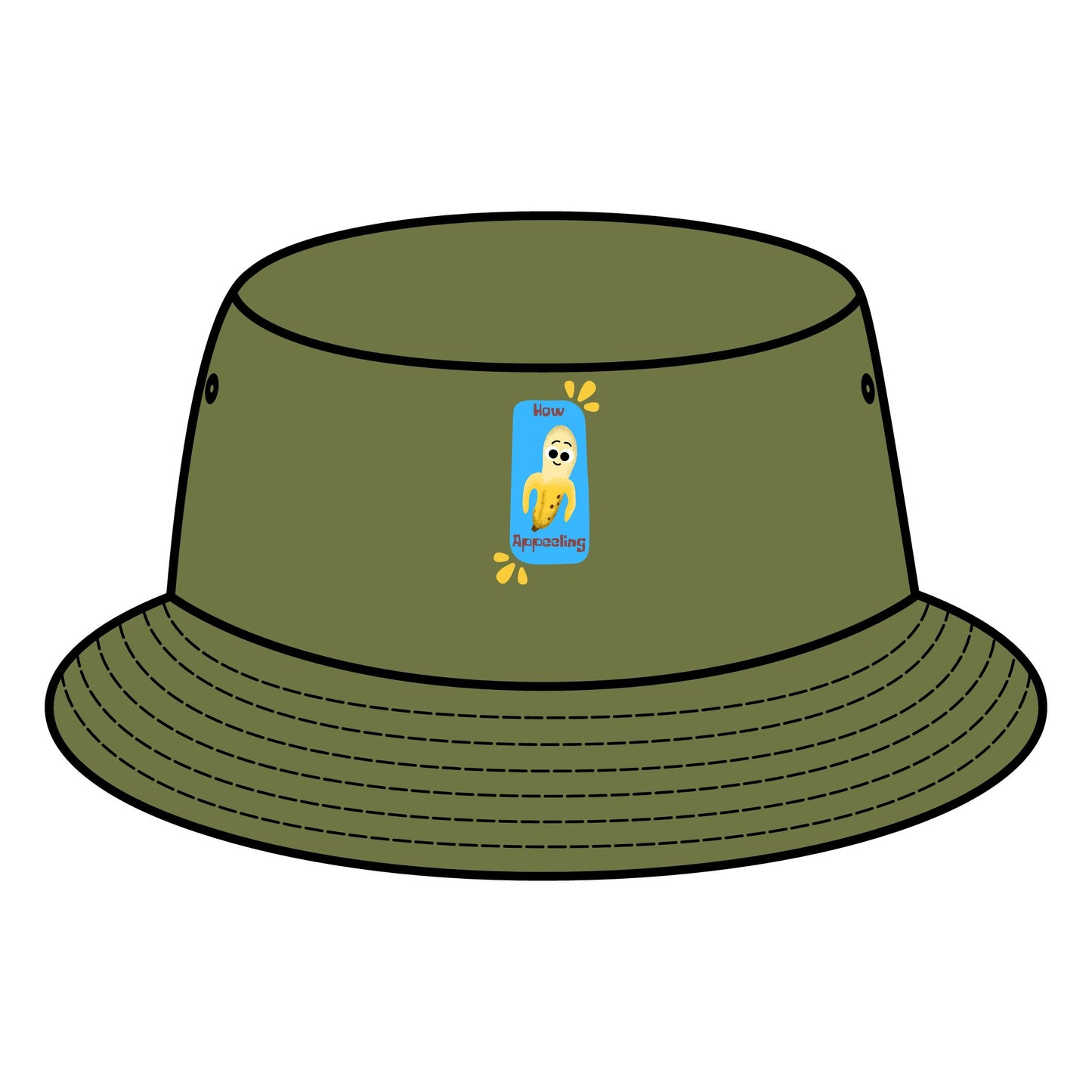 Stylish Bucket Hats for Outdoor Adventures, Funny Banana Pun Hat, Sun Protection, Trendy Summer Accessory, Casual Streetwear