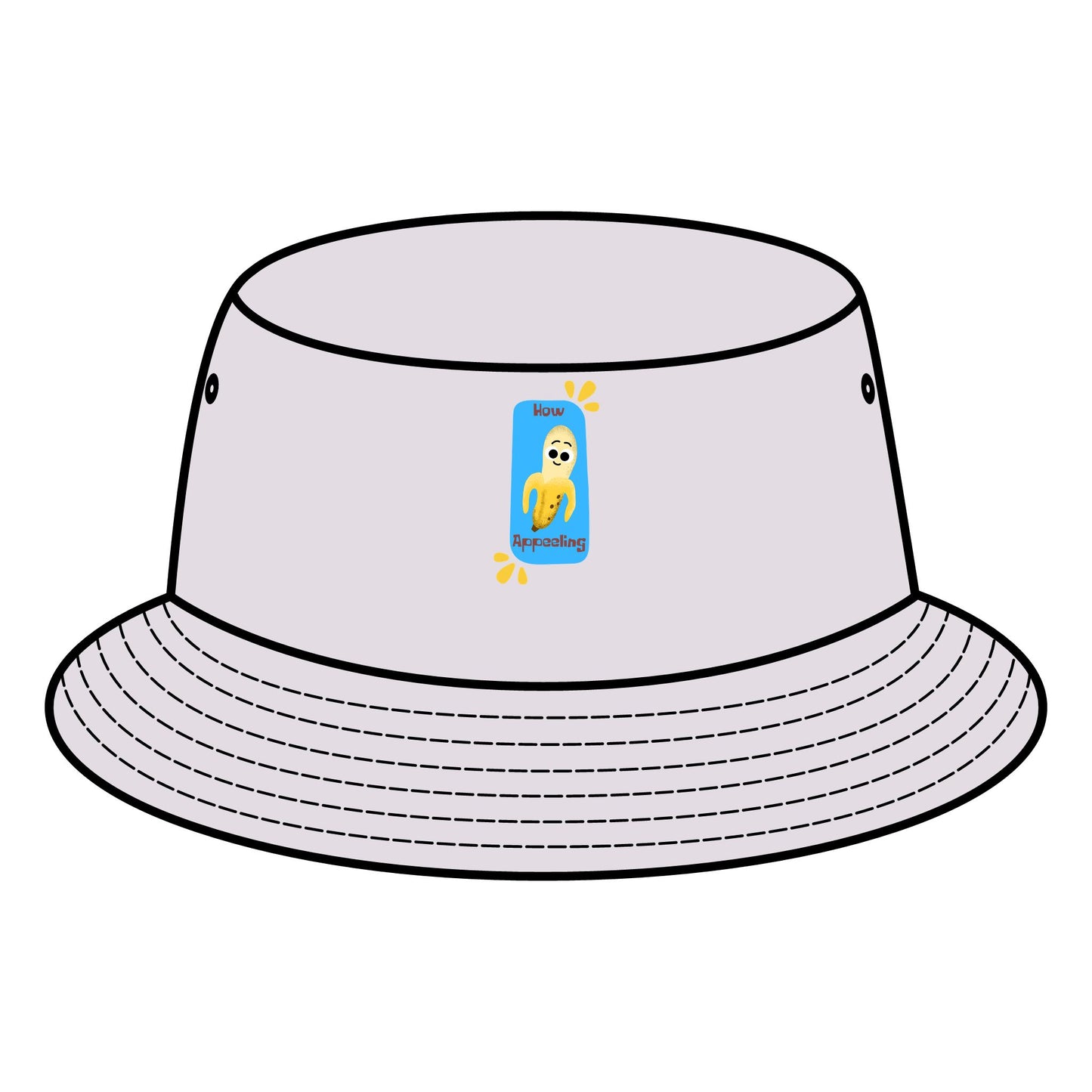 Stylish Bucket Hats for Outdoor Adventures, Funny Banana Pun Hat, Sun Protection, Trendy Summer Accessory, Casual Streetwear