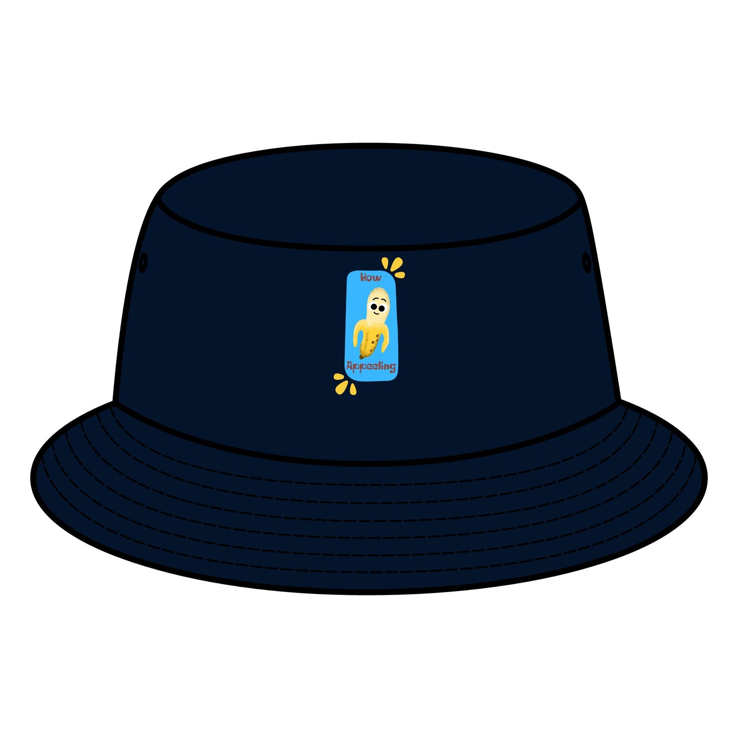 Stylish Bucket Hats for Outdoor Adventures, Funny Banana Pun Hat, Sun Protection, Trendy Summer Accessory, Casual Streetwear
